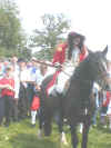 King Billy marching to battle