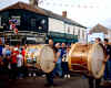 Ballymena Lambeg drummers make themselves heard.