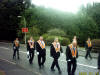 Members from Glasgow and Hamilton, Scotland; Bedford, England with members of Cloghan Crimson Star LOL54, Richhill