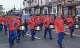 Parading through Glengormley.