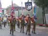 Cambuslang Britannia colour party.