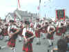 pipe band at Scarva